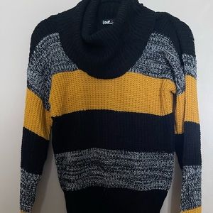 Cowl neck sweater
